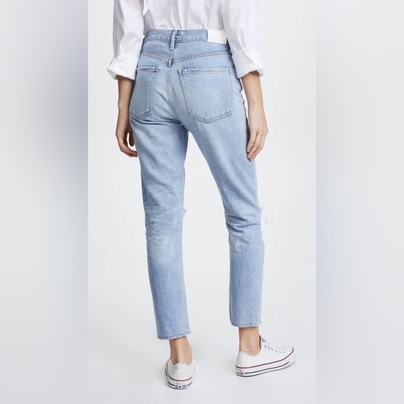 Citizens Of Humanity Liya High Rise Classic Fit Jeans Crops (size 29) - Picture 6 of 8